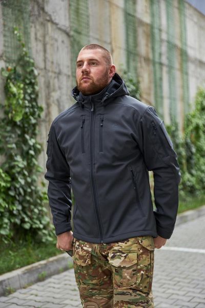 Куртка тактическая Frontier Eira Soft Shell Grafite размер S 1922.00.89 фото