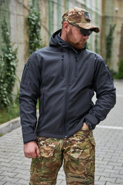 Куртка тактическая Frontier Eira Soft Shell Grafite размер S 1922.00.89 фото