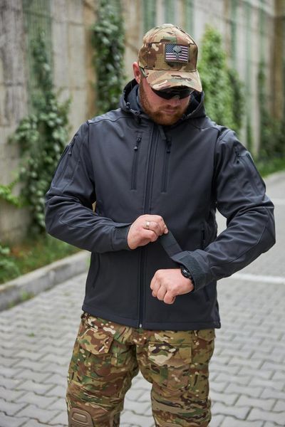 Куртка тактическая Frontier Eira Soft Shell Grafite размер S 1922.00.89 фото