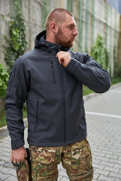 Куртка тактическая Frontier Eira Soft Shell Grafite размер S 1922.00.89 фото