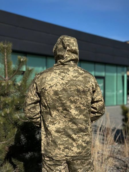 Легка Весняна Куртка Піксель Hunter De Lux TWILL mm14 Military розмір S 01161-S фото