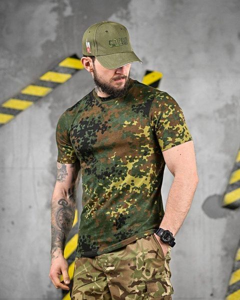 ХЛОПКОВАЯ тактическая футболка PATRIOT Bundeswehr ВТ5098 размер 44/46 91330 фото