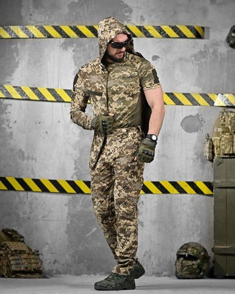 Летний костюм пиксель 3в1, летний костюм пиксель с футболкой, летняя форма пиксель, летний костюм ЗСУ, летняя форма пиксель размер S 91817 фото