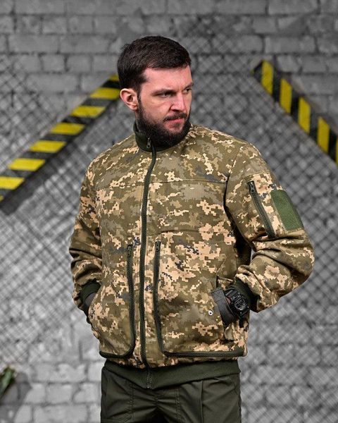 Тактическая ветровка пиксель, летняя куртка пиксель ЗСУ, лёгкая куртка пиксель, летняя пиксельная ветровка ЗСУ размер S 92386 фото